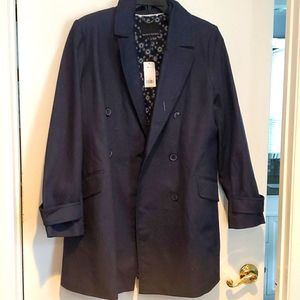 brand new Banana Republic ladies denim trench coat